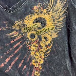 Harley Davidson black top